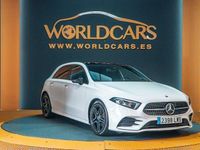 Usado Mercedes A200 AMG line 150 CV (110 kW) 2022 Blanco Berlina