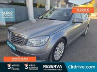 Usado Mercedes C220 Avantgarde 204 CV (150 kW) 2010 Gris Familiar