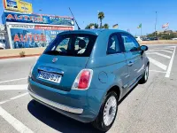 Usado Fiat 500 Lounge 100 CV (73 kW) 2008 Azul Berlina