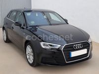 Usado Audi A3 116 CV (85 kW) 2018 Negro Berlina