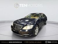 Usado Mercedes S350 258 CV (189 kW) 2010 Negro Berlina