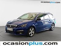 Usado Peugeot 308 SW GT-line 131 CV (96 kW) 2019 Azul Familiar