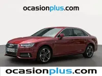 Usado Audi A4 S-Line 150 CV (110 kW) 2018 Rojo Berlina