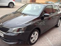 Usado Skoda Fabia Ambition 75 CV (55 kW) 2018 Negro Berlina