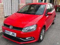 Usado VW Polo 90 CV (66 kW) 2017 Rojo Berlina
