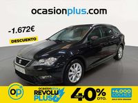 Usado Seat Leon Style 115 CV (84 kW) 2019 Negro Familiar