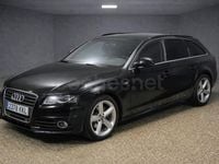 Usado Audi A4 S-Line 143 CV (105 kW) 2009 Negro Familiar