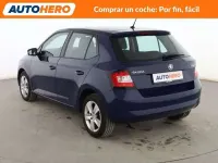 Brugt Skoda Fabia Ambition 95 HK (69 kW) 2018 Blå Hatchback