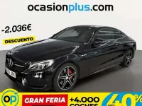 Usado Mercedes C300 245 CV (180 kW) 2016 Negro Coupe