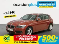 Usado BMW 118 150 CV (110 kW) 2018 Naranja Utilitario