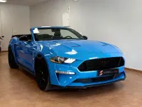 Usado Ford Mustang GT 450 CV (330 kW) 2022 Azul Descapotable