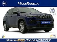 Usado Jeep Compass Longitude 130 CV (95 kW) 2021 Azul SUV