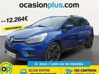 Usado Renault Clio GrandTour Zen 118 CV (86 kW) 2018 Azul Familiar