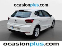 Usado Seat Ibiza Style 95 CV (69 kW) 2018 Blanco Utilitario