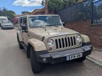 Usado Jeep Wrangler Unlimited Sahara 200 CV (147 kW) 2018 Marrón SUV