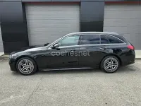 Usado Mercedes C220 200 CV (147 kW) 2022 Negro Familiar