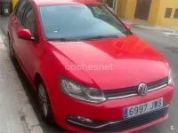 Usado VW Polo 90 CV (66 kW) 2017 Rojo Berlina