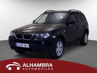 Usado BMW X3 177 CV (130 kW) 2008 Negro SUV