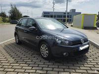 Usado VW Golf VI 102 CV (75 kW) 2009 Azul Utilitario