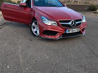 Usado Mercedes E220 170 CV (125 kW) 2014 Rojo Coupe
