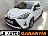 Usado Toyota Yaris Hybrid Active 100 CV (73 kW) 2019 Blanco Berlina