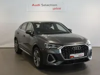 Usado Audi Q3 Sportback S-Line 245 CV (180 kW) 2022 Gris/plata SUV