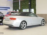 Usado Audi A5 Cabriolet S-Line 177 CV (130 kW) 2014 Plateado Descapotable