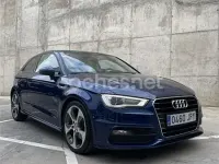 Usado Audi A3 S-Line 110 CV (80 kW) 2016 Azul Berlina
