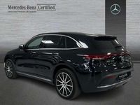 Usado Mercedes EQC400 300 kW (408 CV) 2021 Negro SUV