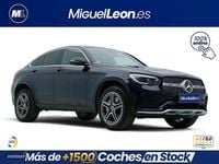 Usado Mercedes GLC300e 320 CV (235 kW) 2021 Azul Coupe