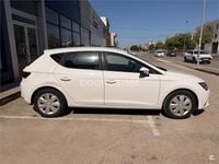 Usado Seat Leon Reference 110 CV (80 kW) 2015 Blanco Berlina