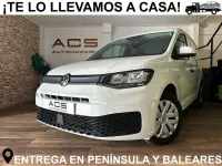 Usado VW Caddy 102 CV (75 kW) 2021 Blanco Monovolumen