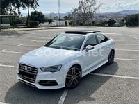 Usado Audi S3 S-Line 300 CV (220 kW) 2014 Blanco Berlina