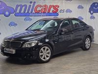 Usado Mercedes C180 Elegance 156 CV (114 kW) 2009 Negro Berlina