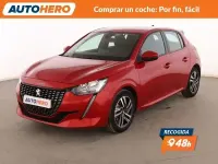 Usado Peugeot 208 Allure 101 CV (74 kW) 2019 Rojo Utilitario