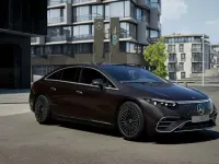 Usado Mercedes EQS450+ Edition 264 kW (360 CV) 2025 Negro Berlina