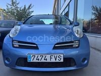 Usado Nissan Micra C+C Acenta 88 CV (64 kW) 2007 Azul Descapotable
