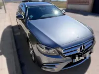 Usado Mercedes E220 194 CV (142 kW) 2018 Gris Familiar