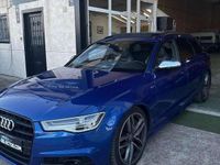 Usado Audi S6 450 CV (330 kW) 2016 Azul Familiar