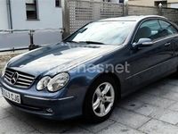 Usado Mercedes CLK200 Avantgarde 163 CV (119 kW) 2003 Gris / plata Coupe