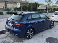 Usado Audi A3 S-Line 125 CV (91 kW) 2015 Azul Berlina