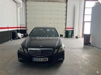 Usado Mercedes E350 Elegance 211 CV (155 kW) 2009 Granate Berlina