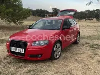 Usado Audi A3 Ambiente 140 CV (102 kW) 2005 Rojo Utilitario