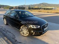 Usado Audi A3 S-Line 150 CV (110 kW) 2017 Negro Berlina
