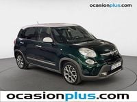 Usado Fiat 500L Trekking 105 CV (77 kW) 2015 Verde Monovolumen