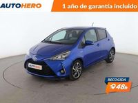 Usado Toyota Yaris Hybrid Active 102 CV (75 kW) 2020 Azul Berlina