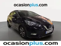 Usado Nissan Micra 90 CV (66 kW) 2017 Negro Utilitario