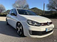 Usado VW Golf VI GTI 210 CV (154 kW) 2010 Blanco Utilitario