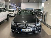 Usado Mercedes C220 Avantgarde 170 CV (125 kW) 2012 Negro Berlina