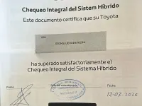 Usado Toyota Auris Hybrid Active 136 CV (100 kW) 2019 Blanco